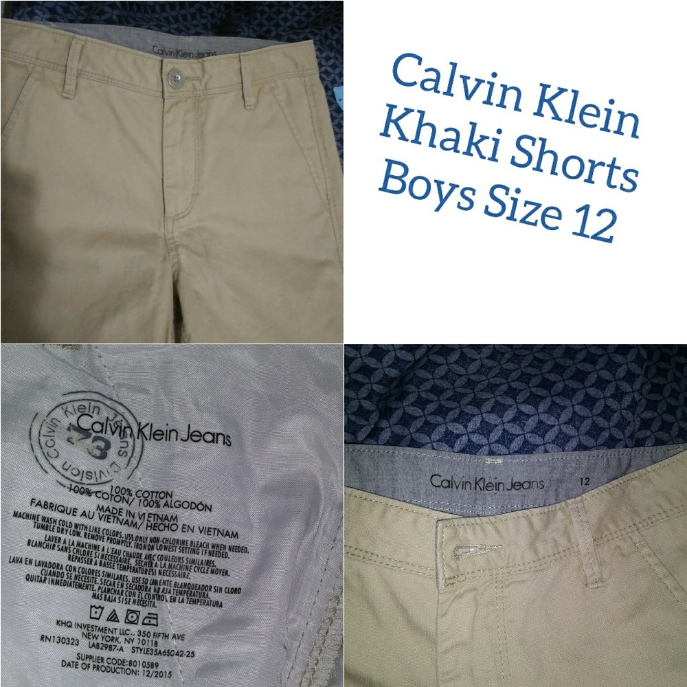 Calvin Klein khaki shorts